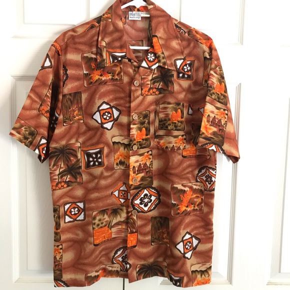 KMart Other - Vintage KMart Hawaiian Shirt LG 1970s